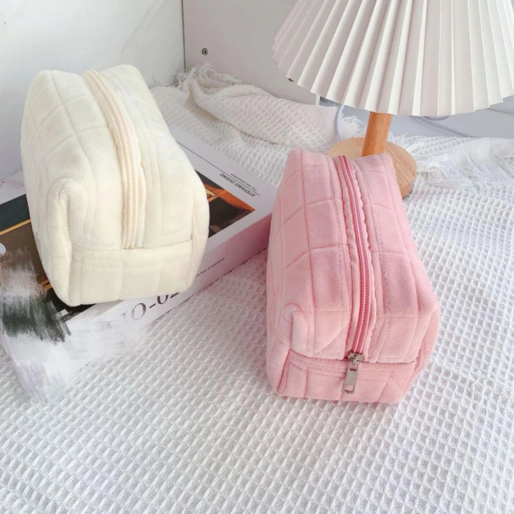 Plush Makeup Bag