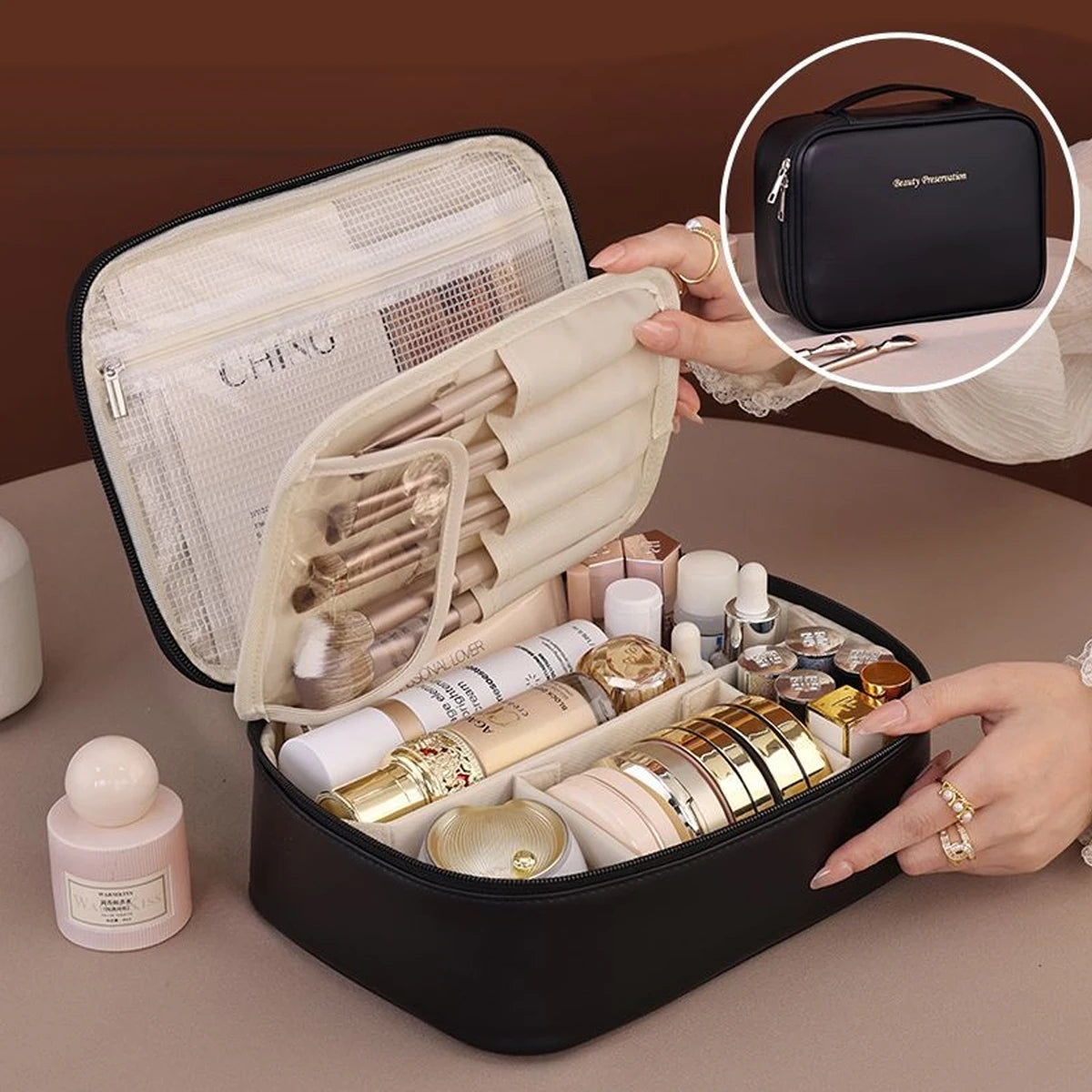 Large Makeup Bag