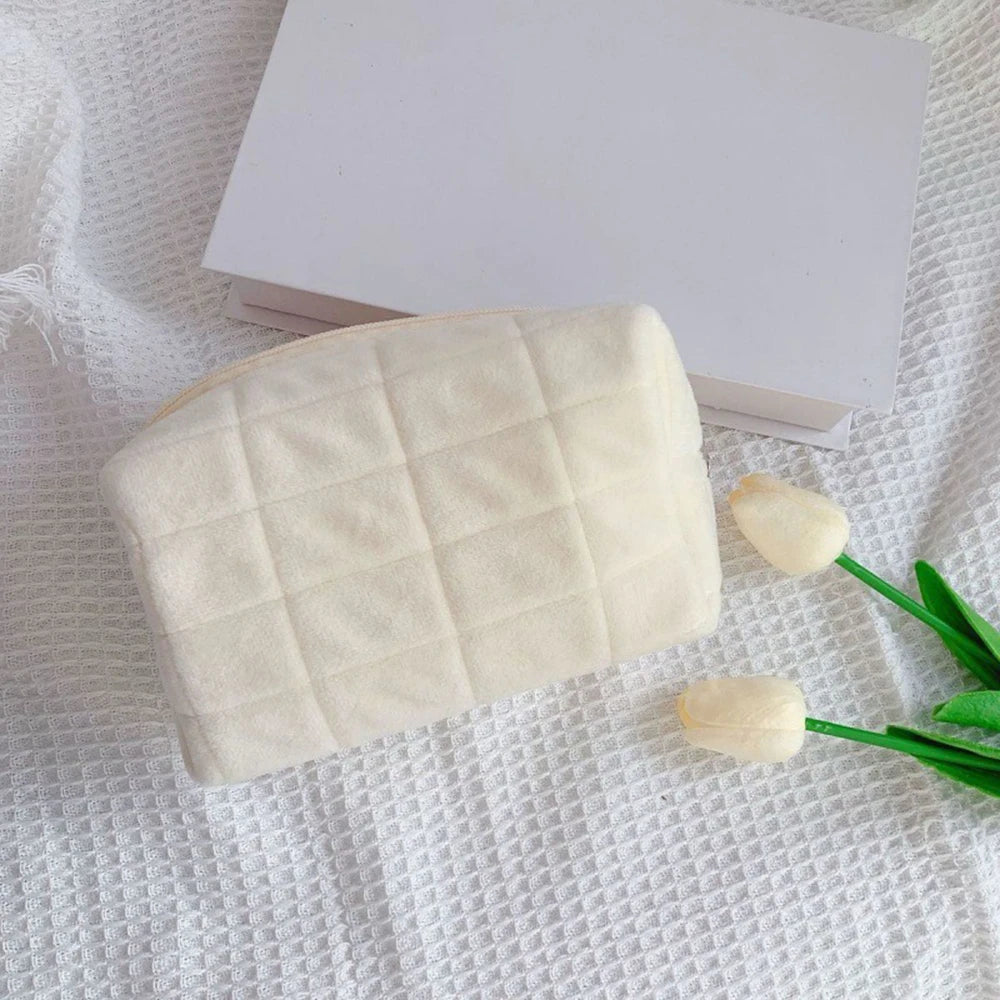 Plush Makeup Bag