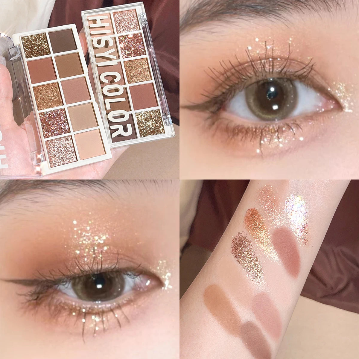 10-Color Eyeshadow Palette