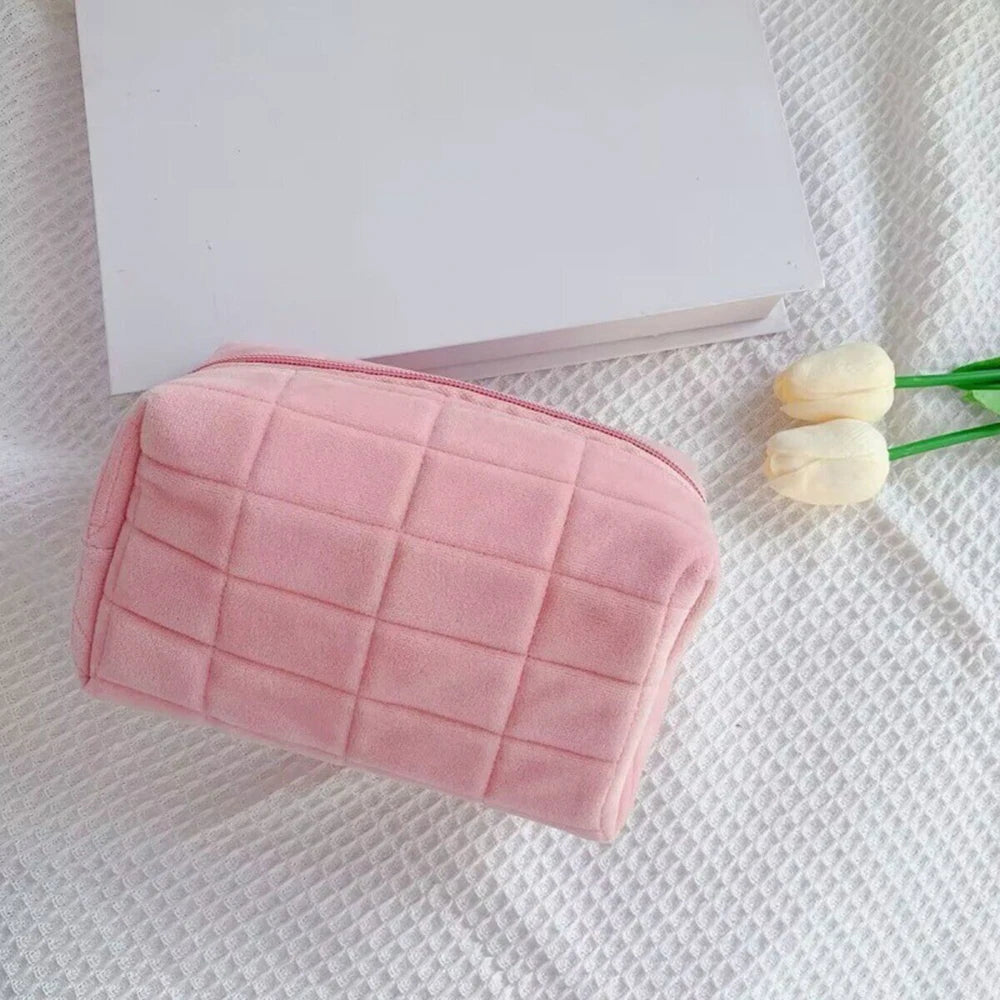 Plush Makeup Bag