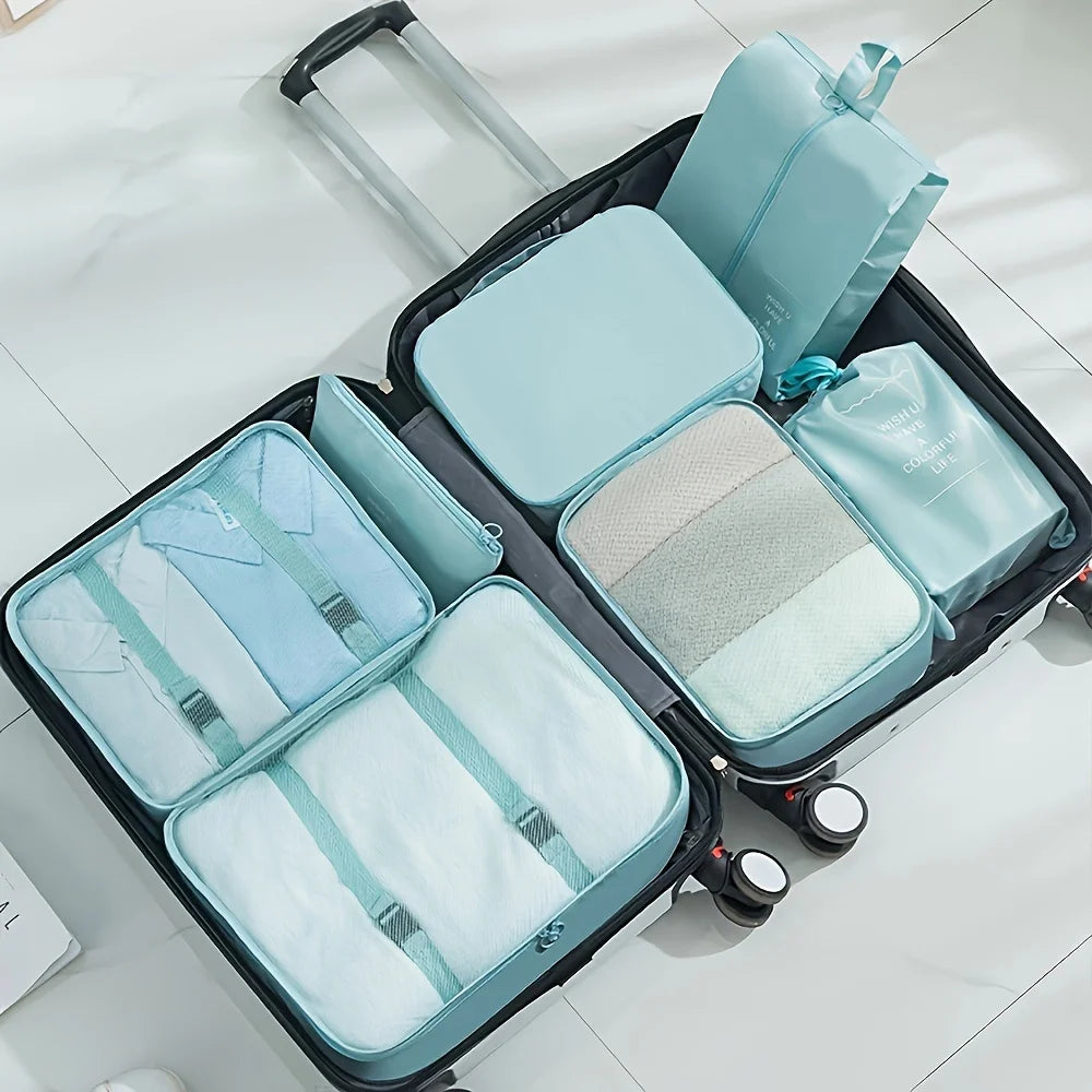 7-Piece Travel Storage Bag Set