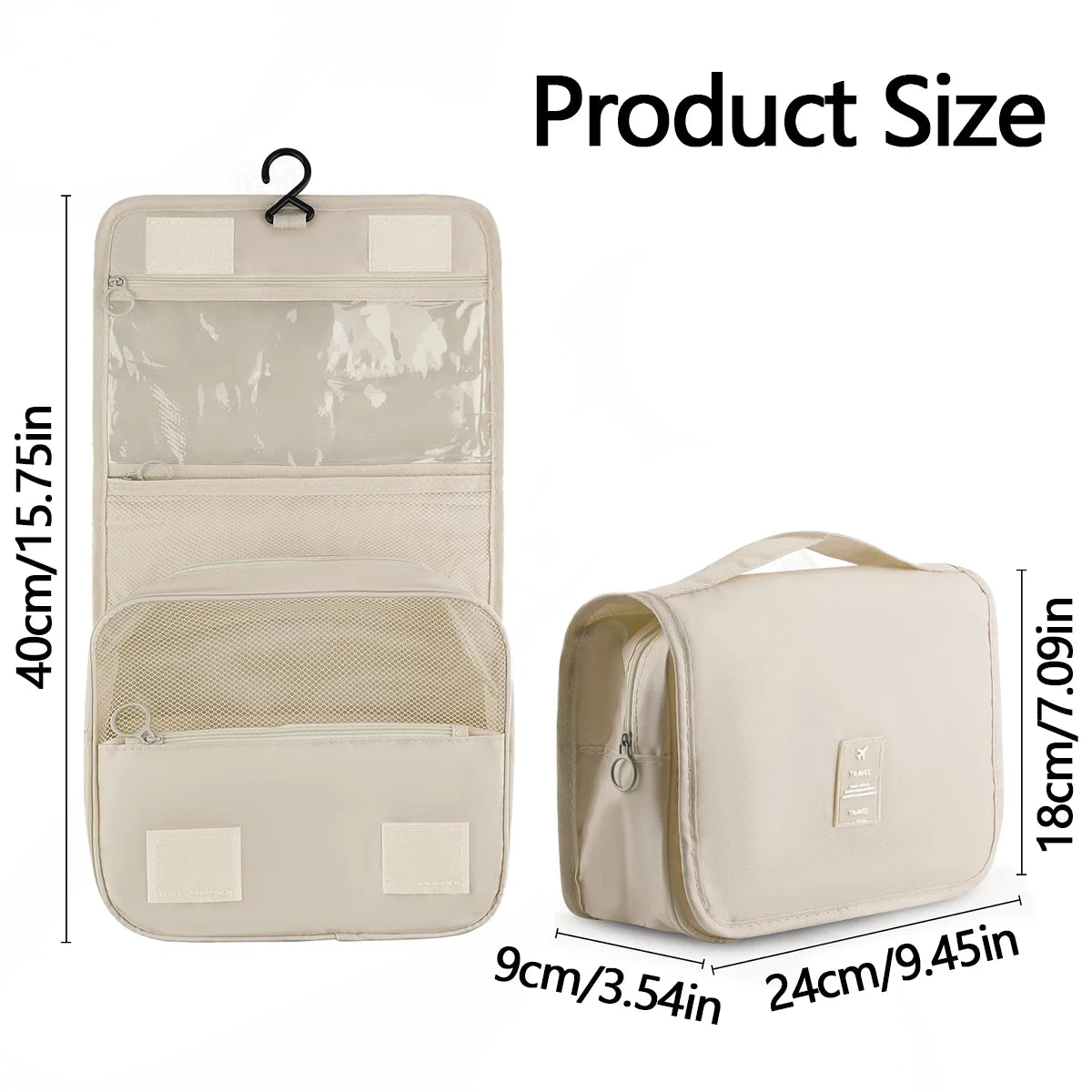 Hanging Travel Toiletry Bag