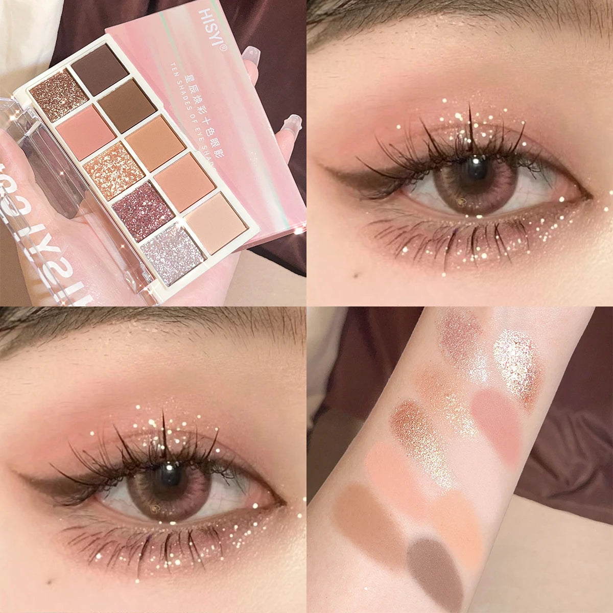10-Color Eyeshadow Palette