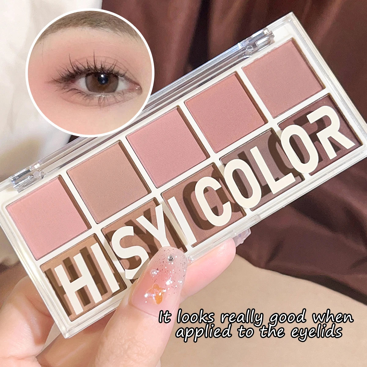 10-Color Eyeshadow Palette