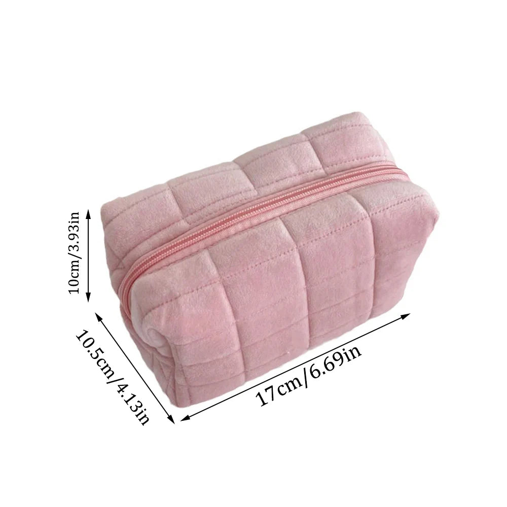 Plush Makeup Bag