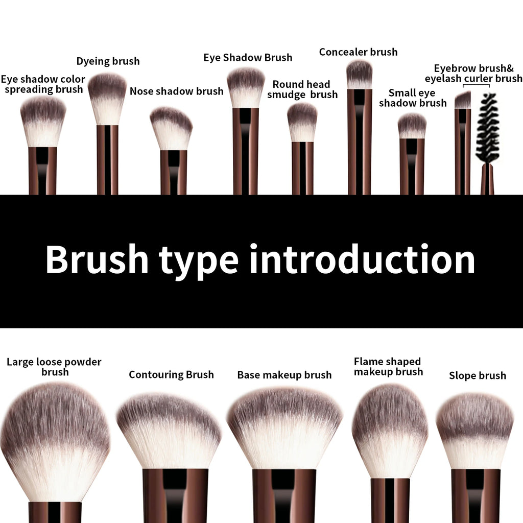 13-Piece Makeup Brush Set