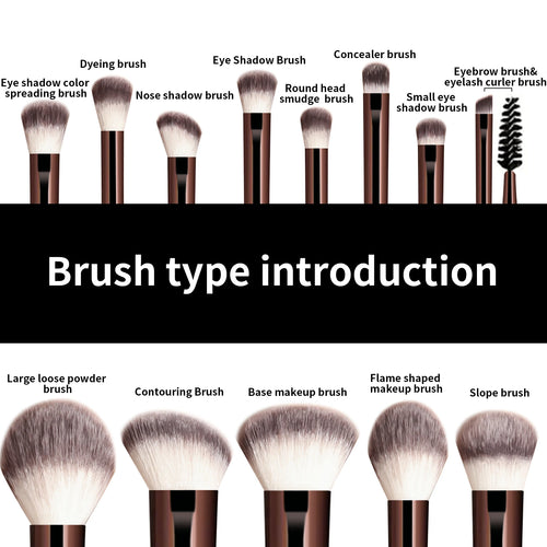 13-Piece Makeup Brush Set