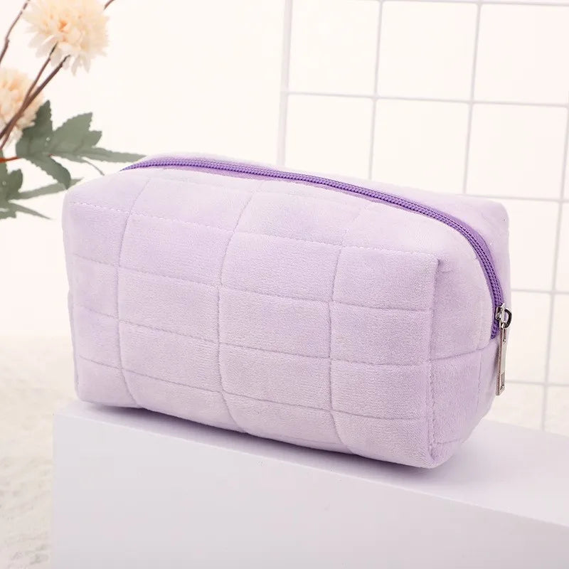 Plush Makeup Bag
