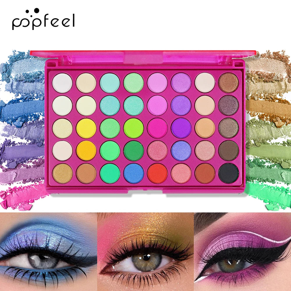 40 Color Eyeshadow Palette