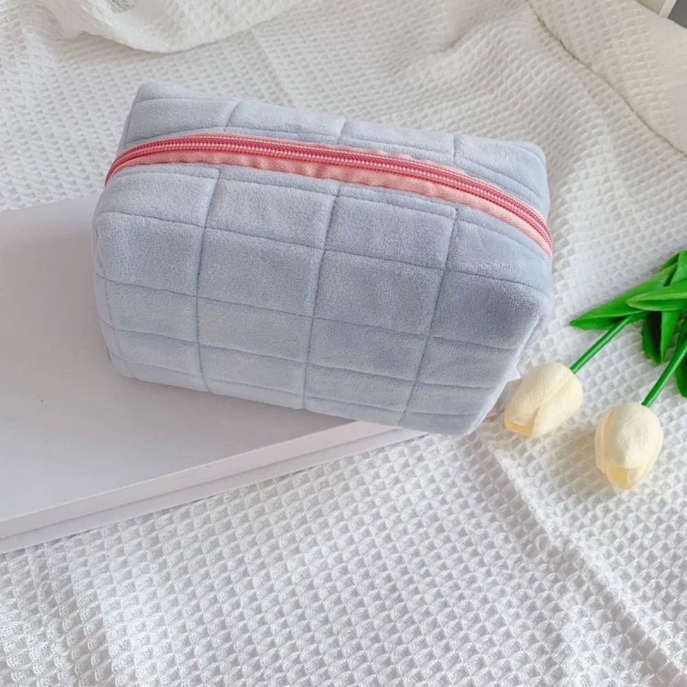 Plush Makeup Bag
