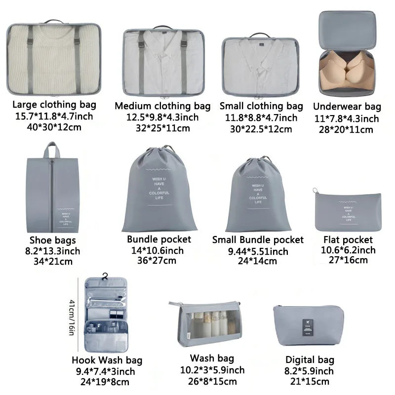 Travel Storage Bags Set