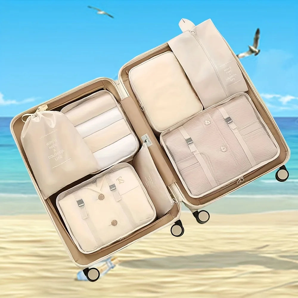 7-Piece Travel Storage Bag Set