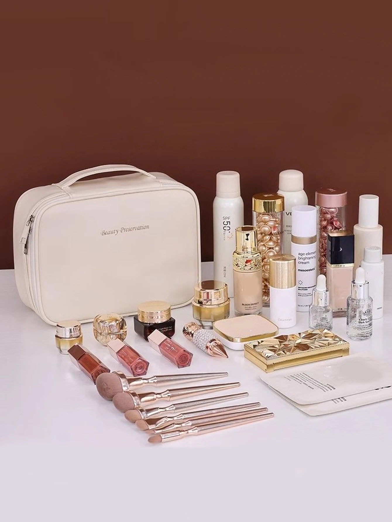 Large Makeup Bag